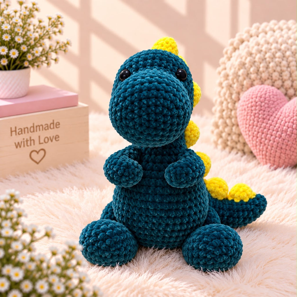 Dino - Crochet doll