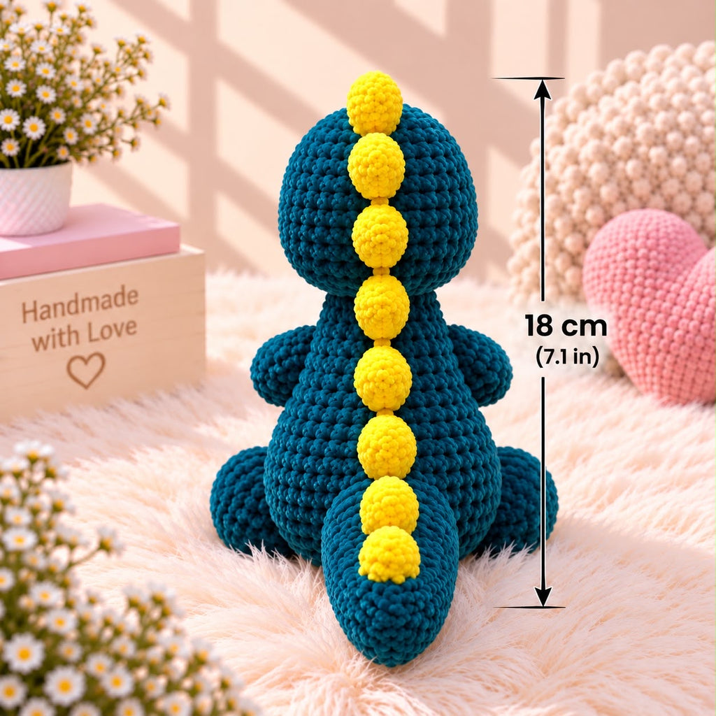 Dino - Crochet doll