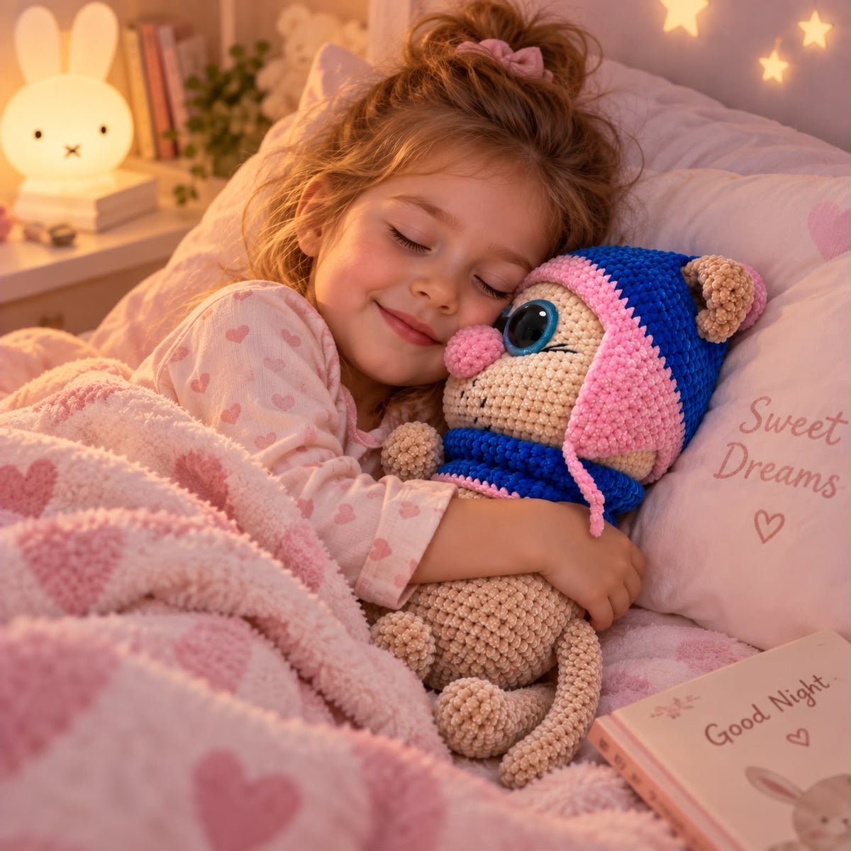 Mitzi the Cat – Handmade Crochet Doll
