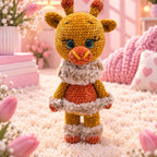 The fluffy giraffe