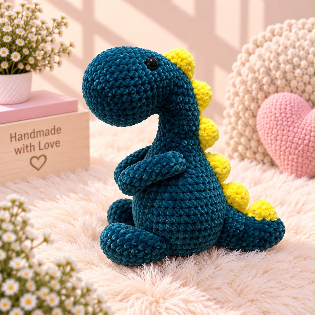 Dino - Crochet doll